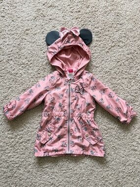 Disney Minnie Mouse Hooded Rain Jacket